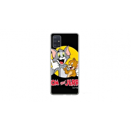 Husa personalizata tip carcasa HQPrint pentru Samsung Galaxy A51, model Tom and Jerry 4, multicolor, S1D1M0226