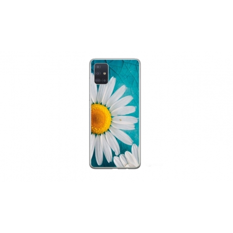 Husa personalizata tip carcasa HQPrint pentru Samsung Galaxy A51, model Petunia 1, multicolor, S1D1M0235