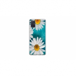 Husa personalizata tip carcasa HQPrint pentru Samsung Galaxy A51, model Petunia 2, multicolor, S1D1M0239