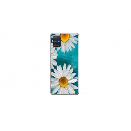 Husa personalizata tip carcasa HQPrint pentru Samsung Galaxy A51, model Petunia 2, multicolor, S1D1M0239
