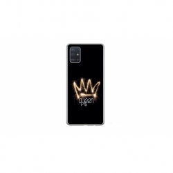 Husa personalizata tip carcasa HQPrint pentru Samsung Galaxy A51, model Queen, multicolor, S1D1M0243