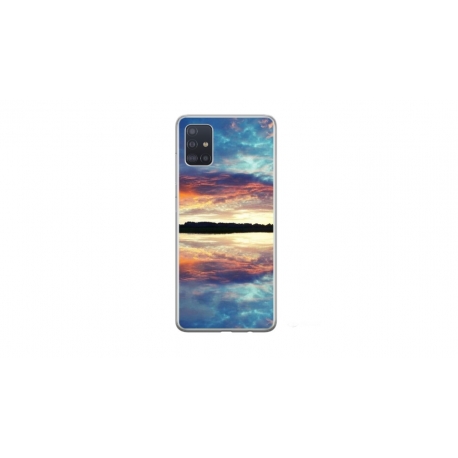 Husa personalizata tip carcasa HQPrint pentru Samsung Galaxy A51, model Nice View 12, multicolor, S1D1M0247