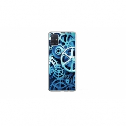 Husa personalizata tip carcasa HQPrint pentru Samsung Galaxy A51, model Clockwork, multicolor, S1D1M0250