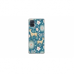 Husa personalizata tip carcasa HQPrint pentru Samsung Galaxy A51, model Mandela 1, multicolor, S1D1M0254