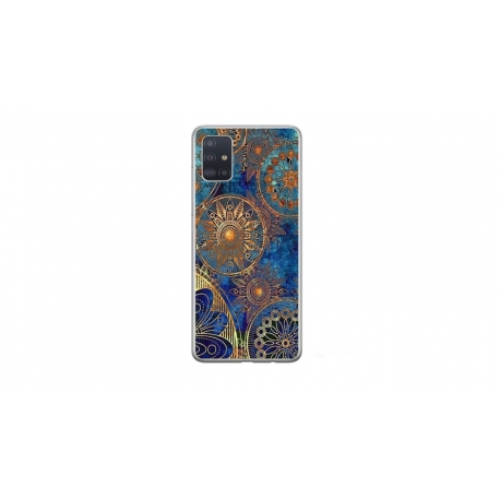 Husa personalizata tip carcasa HQPrint pentru Samsung Galaxy A51, model Mandela 3, multicolor, S1D1M0256