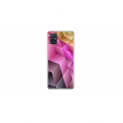 Husa personalizata tip carcasa HQPrint pentru Samsung Galaxy A51, model Colorful 1, multicolor, S1D1M0273