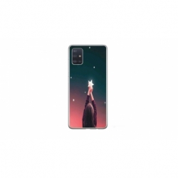 Husa personalizata tip carcasa HQPrint pentru Samsung Galaxy A51, model Star stealing, multicolor, S1D1M0292