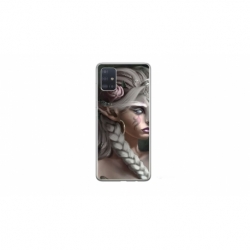 Husa personalizata tip carcasa HQPrint pentru Samsung Galaxy A51, model Alien Queen, multicolor, S1D1M0308