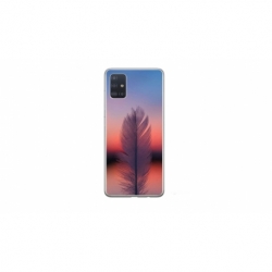 Husa personalizata tip carcasa HQPrint pentru Samsung Galaxy A51, model Fulg, multicolor, S1D1M0309