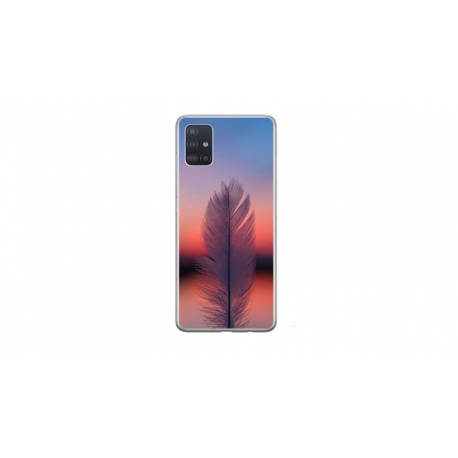 Husa personalizata tip carcasa HQPrint pentru Samsung Galaxy A51, model Fulg, multicolor, S1D1M0309