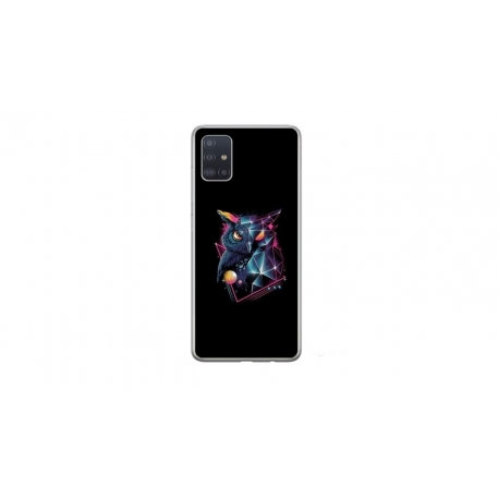 Husa personalizata tip carcasa HQPrint pentru Samsung Galaxy A51, model Colorful 9, multicolor, S1D1M0333