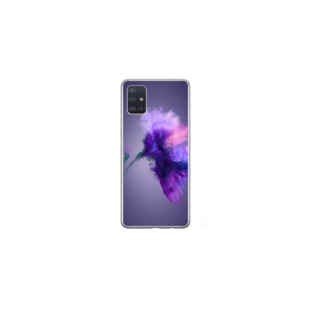 Husa personalizata tip carcasa HQPrint pentru Samsung Galaxy A51, model Flowers 19, multicolor, S1D1M0340