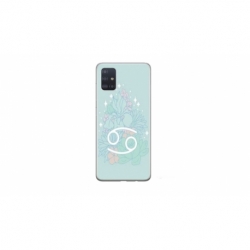 Husa personalizata tip carcasa HQPrint pentru Samsung Galaxy A51, model Gemini, multicolor, S1D1M0342