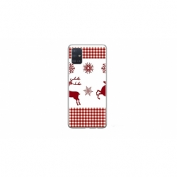 Husa personalizata tip carcasa HQPrint pentru Samsung Galaxy A71, model Reindeer 1, multicolor, S1D1M0051