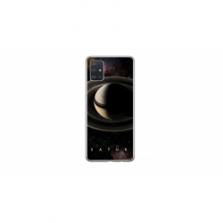 Husa personalizata tip carcasa HQPrint pentru Samsung Galaxy A51, model Planet 1, multicolor, S1D1M0347