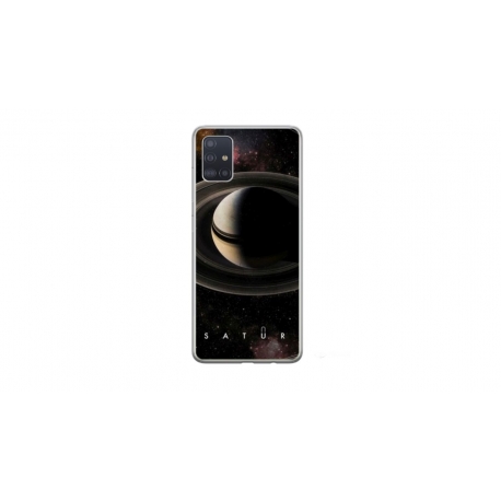 Husa personalizata tip carcasa HQPrint pentru Samsung Galaxy A51, model Planet 1, multicolor, S1D1M0347