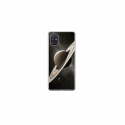 Husa personalizata tip carcasa HQPrint pentru Samsung Galaxy A51, model Planet 2, multicolor, S1D1M0348