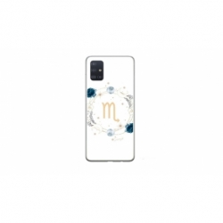 Husa personalizata tip carcasa HQPrint pentru Samsung Galaxy A51, model Zodiac Circle, multicolor, S1D1M0349