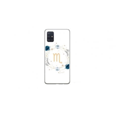 Husa personalizata tip carcasa HQPrint pentru Samsung Galaxy A51, model Zodiac Circle, multicolor, S1D1M0349