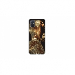 Husa personalizata tip carcasa HQPrint pentru Samsung Galaxy A51, model Golden Girl, multicolor, S1D1M0350
