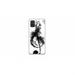Husa personalizata tip carcasa HQPrint pentru Samsung Galaxy A51, model Song Notes, multicolor, S1D1M0357