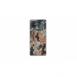 Husa personalizata tip carcasa HQPrint pentru Samsung Galaxy A51, model PUBG 2, multicolor, S1D1M0363