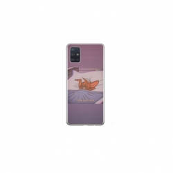 Husa personalizata tip carcasa HQPrint pentru Samsung Galaxy A71, model Jerry 1, multicolor, S1D1M0104