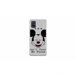 Husa personalizata tip carcasa HQPrint pentru Samsung Galaxy A71, model Dont Touch my Phone 3, multicolor, S1D1M0123