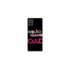 Husa personalizata tip carcasa HQPrint pentru Samsung Galaxy A71, model Squid Game 4, multicolor, S1D1M0176