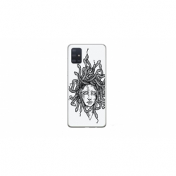 Husa personalizata tip carcasa HQPrint pentru Samsung Galaxy A71, model Medusa 2, multicolor, S1D1M0230