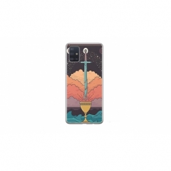 Husa personalizata tip carcasa HQPrint pentru Samsung Galaxy A71, model Tarrot, multicolor, S1D1M0267