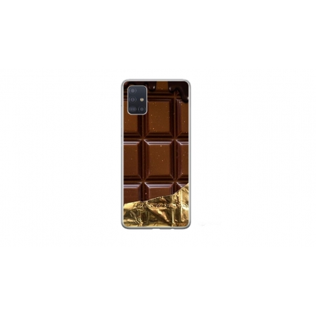 Husa personalizata tip carcasa HQPrint pentru Samsung Galaxy A71, model Chocolate, multicolor, S1D1M0272