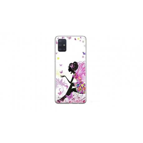 Husa personalizata tip carcasa HQPrint pentru Samsung Galaxy A71, model Fairy, multicolor, S1D1M0276