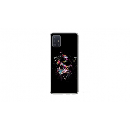 Husa personalizata tip carcasa HQPrint pentru Samsung Galaxy A71, model Colorful 5, multicolor, S1D1M0302