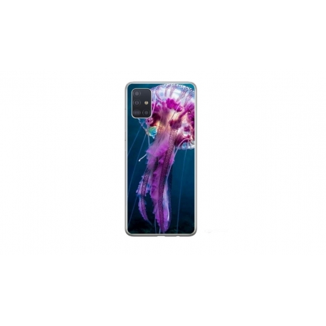 Husa personalizata tip carcasa HQPrint pentru Samsung Galaxy A71, model Mushroom, multicolor, S1D1M0326