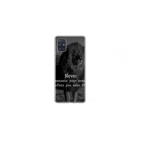 Husa personalizata tip carcasa HQPrint pentru Samsung Galaxy A71, model Quote 2, multicolor, S1D1M0330