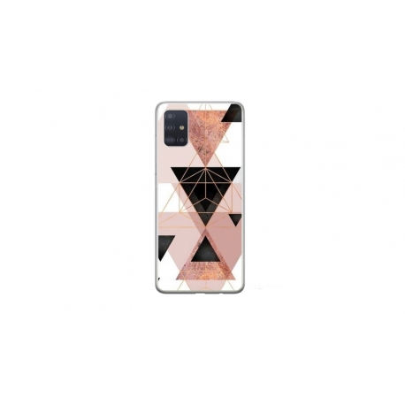 Husa personalizata tip carcasa HQPrint pentru Samsung Galaxy A71, model Abstract 5, multicolor, S1D1M0368