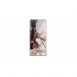 Husa personalizata tip carcasa HQPrint pentru Samsung Galaxy A71, model Violon, multicolor, S1D1M0371