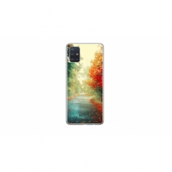 Husa personalizata tip carcasa HQPrint pentru Samsung Galaxy A71, model Nice View 15, multicolor, S1D1M0383