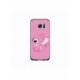 Husa personalizata tip carcasa HQPrint pentru Samsung Galaxy S7, model Pink Stitch, multicolor, S1D1M0005