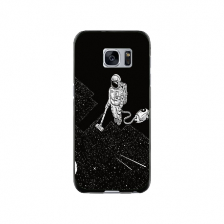 Husa personalizata tip carcasa HQPrint pentru Samsung Galaxy S7, model Vacuum of Space, multicolor, S1D1M0007