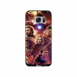 Husa personalizata tip carcasa HQPrint pentru Samsung Galaxy S7, model Avengers Inifinity War, multicolor, S1D1M0010
