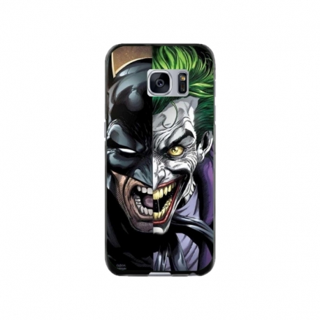 Husa personalizata tip carcasa HQPrint pentru Samsung Galaxy S7, model Batman VS Joker, multicolor, S1D1M0012