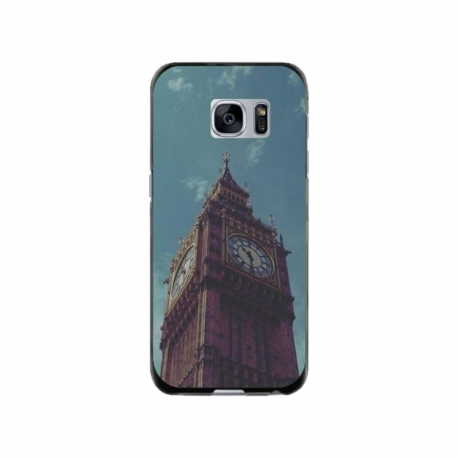 Husa personalizata tip carcasa HQPrint pentru Samsung Galaxy S7, model Big Ben 1, multicolor, S1D1M0013