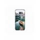 Husa personalizata tip carcasa HQPrint pentru Samsung Galaxy S7, model Boats, multicolor, S1D1M0024