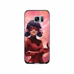 Husa personalizata tip carcasa HQPrint pentru Samsung Galaxy S7, model Buburuza, multicolor, S1D1M0025
