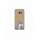 Husa personalizata tip carcasa HQPrint pentru Samsung Galaxy S7, model Tired Bunny, multicolor, S1D1M0027