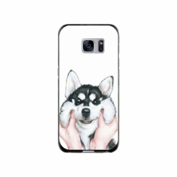Husa personalizata tip carcasa HQPrint pentru Samsung Galaxy S7, model Fluffy Dog, multicolor, S1D1M0033