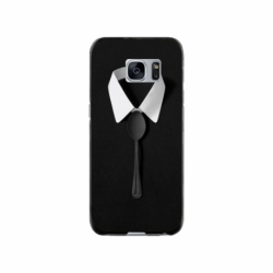 Husa personalizata tip carcasa HQPrint pentru Samsung Galaxy S7, model Mr Fancy, multicolor, S1D1M0036