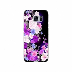 Husa personalizata tip carcasa HQPrint pentru Samsung Galaxy S7, model Flowers 3, multicolor, S1D1M0039